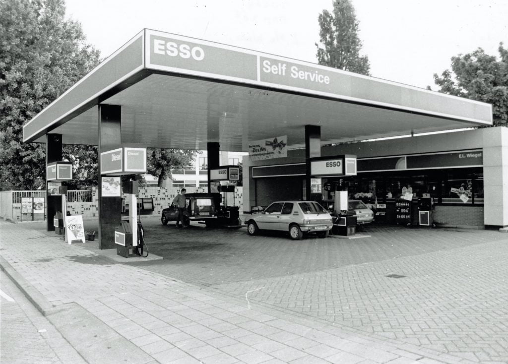 Benzinestation in Almere