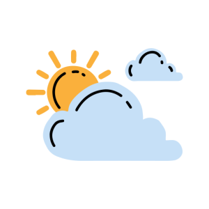 cloudy in Almere